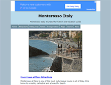 Tablet Screenshot of monterosso.ca